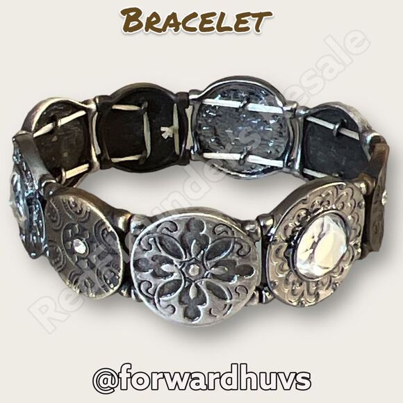 Stretch TriColored Bracelet - Picture 4 of 6